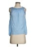 Meadow Rue 100% Polyester Blue Sleeveless Blouse Size XS - photo 1