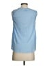 Meadow Rue 100% Polyester Blue Sleeveless Blouse Size XS - photo 2