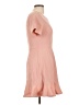 Fab'rik 100% Polyester Solid Pink Cocktail Dress Size M - photo 4