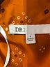 DR2 100% Polyester Orange Short Sleeve Blouse Size S - photo 7