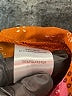 DR2 100% Polyester Orange Short Sleeve Blouse Size S - photo 8