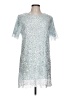 Lucy Wang 100% Polyester Silver Cocktail Dress Size L (estimated) - photo 1