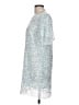 Lucy Wang 100% Polyester Silver Cocktail Dress Size L (estimated) - photo 5