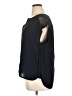 Stylus 100% Rayon Black Short Sleeve Blouse Size XL - photo 5
