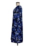 New Directions Print Blue Casual Dress Size M - photo 5