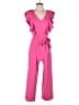 Tommy Hilfiger Solid Pink Jumpsuit Size 4 - photo 1