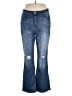 Vanilla Star Hearts Blue Jeans Size 16 - photo 1