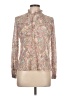 Unbranded Floral Ivory Long Sleeve Blouse Size 10 - photo 1