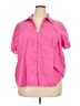 A.L.C. Pink Short Sleeve Blouse Size 3X - photo 1