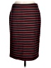 Ann Taylor Stripes Red Casual Skirt Size 6 - photo 1