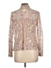 Unbranded Floral Ivory Long Sleeve Blouse Size 10 - photo 2