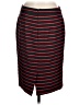 Ann Taylor Stripes Red Casual Skirt Size 6 - photo 2