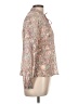 Unbranded Floral Ivory Long Sleeve Blouse Size 10 - photo 4
