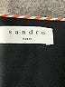 Sandro Black 3/4 Sleeve Blouse Size Sm (1) - photo 7
