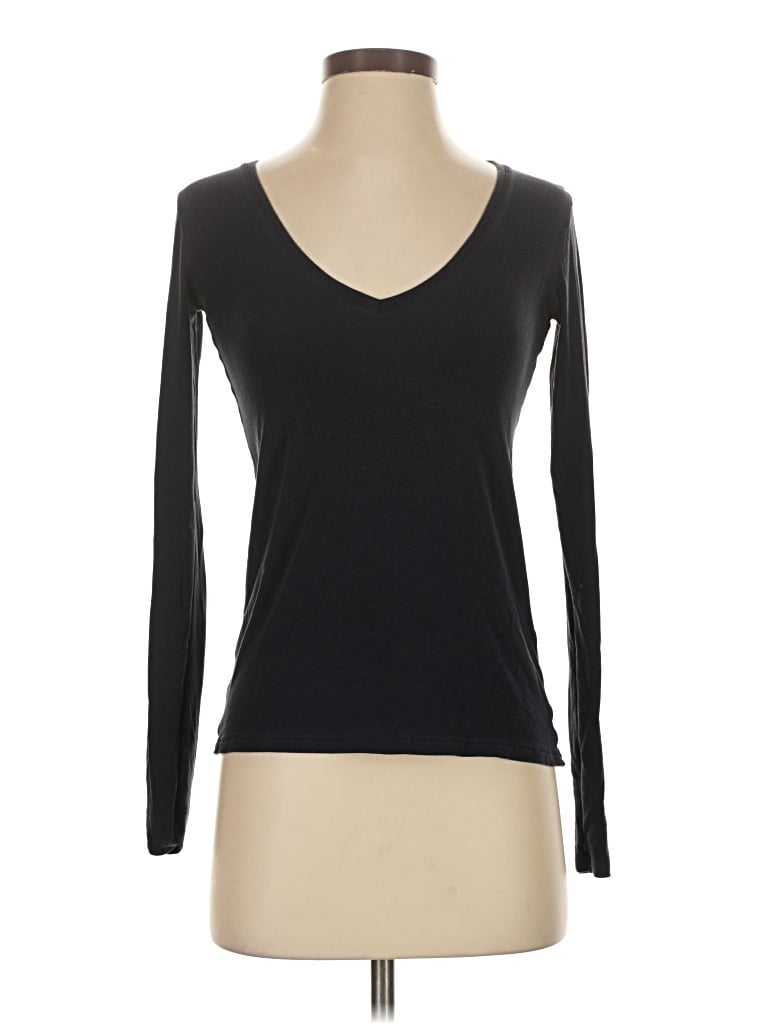 Pre-owned Theory Long Sleeve T-shirt In Black