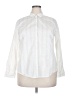 Apt. 9 Stripes Ivory Long Sleeve Button-Down Shirt Size XXL - photo 1