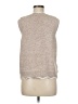 Shein 100% Acrylic Tan Sweater Vest Size 6 - photo 2