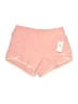 Apana Solid Pink Athletic Shorts Size XL - photo 1