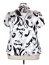 Cato Paisley Silver Short Sleeve Blouse Size 26 - photo 2