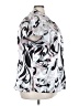 Cato Paisley Silver Short Sleeve Blouse Size 26 - photo 4