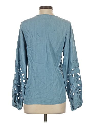 Ecru Long Sleeve Blouse (view 2)