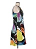 Ted Baker London 100% Polyester Graphic Black Cocktail Dress Size 6 (2) - photo 4