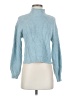 BP. Solid Blue Turtleneck Sweater Size XS - photo 1