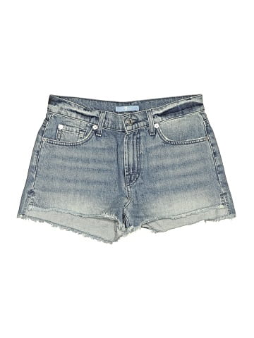 7 For All Mankind Denim Shorts (view 1)