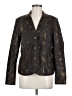 Erin London 100% Polyester Animal Print Brown Blazer Size M - photo 1