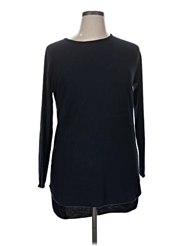Joan Vass Long Sleeve Top (view 1)