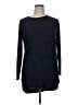 Joan Vass Black Blue Long Sleeve Top Size XL - photo 1