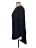 Joan Vass Black Blue Long Sleeve Top Size XL - photo 5