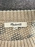 Madewell Polka Dots Silver Wool Pullover Sweater Size XS - photo 7