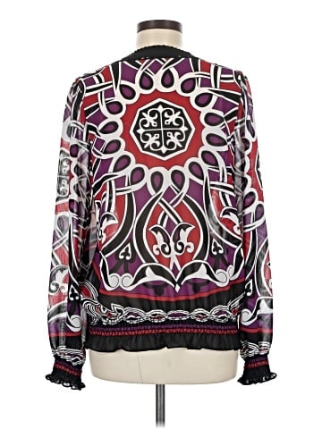Nicole by Nicole Miller Long Sleeve Blouse (view 2)
