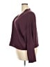 George Burgundy Long Sleeve Blouse Size 2X - photo 5