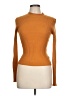 Love Tree Solid Gold Orange Turtleneck Sweater Size L - photo 1
