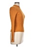 Love Tree Solid Gold Orange Turtleneck Sweater Size L - photo 4