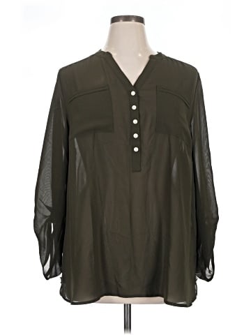 Maggie Barnes 3/4 Sleeve Blouse (view 1)