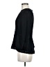 Point Sur 100% Viscose Black Long Sleeve Blouse Size 8 - photo 5
