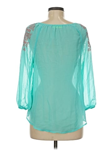 Fresh Brewed 3/4 Sleeve Blouse (view 2)