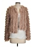 Greylin 100% Polyester Pink Faux Fur Jacket Size XS - photo 1