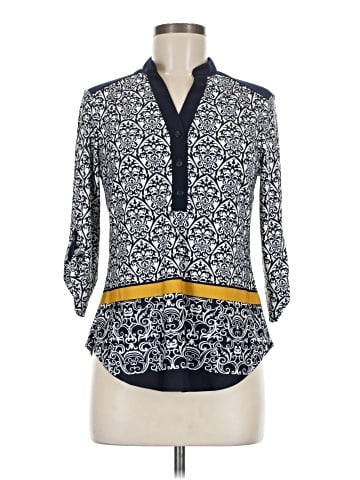 Perseption Concept 3/4 Sleeve Blouse (view 1)
