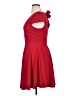 B. Smart Solid Red Casual Dress Size 15 - photo 5