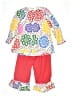 Le' Za Me Red Snow Pants With Bib Size 6 - photo 2