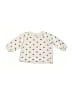 H&M 100% Cotton Hearts Ivory Pullover Sweater 3-6 MO / 6 MO - photo 1