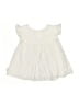 BCBGirls Ivory Short Sleeve Top Size 5 - photo 2