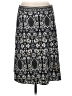 Max Studio Paisley Black Casual Skirt Size M - photo 2