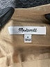 Madewell Metallic Tan Long Sleeve Blouse Size 6 - photo 7