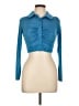 Unbranded Blue Long Sleeve Blouse Size M - photo 1