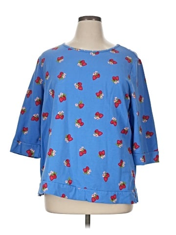 Quacker Factory 3/4 Sleeve T-Shirt (view 1)